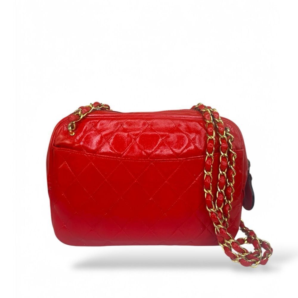 CHANEL Vintage CC Logo Shoulder Purse - Picture 10 of 16